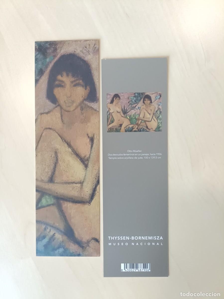 Coleccionismo calendarios: MARCAP&Aacute;GINAS - MUSEO THYSSEN BORNEMISZA - LA MEMORIA COLONIAL - OTTO MUELLER DOS DESNUDOS FEMENINOS