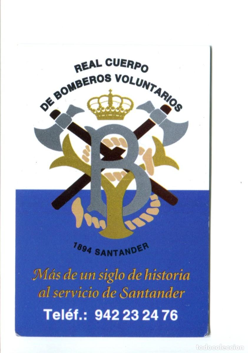 Coleccionismo calendarios: Calendario A&Ntilde;O 2015 - REAL CUERPO DE BOMBEROS VOLUNTARIOS DE SANTANDER