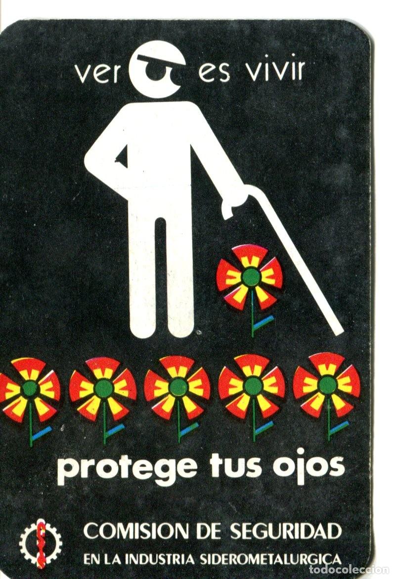 Coleccionismo calendarios: CALENDARIO COMISI&Oacute;N DE SEGURIDAD EN LA INDUSTRIA SIDEROMETAL&Uacute;RGICA A&Ntilde;O 1977 NO FOURNIER