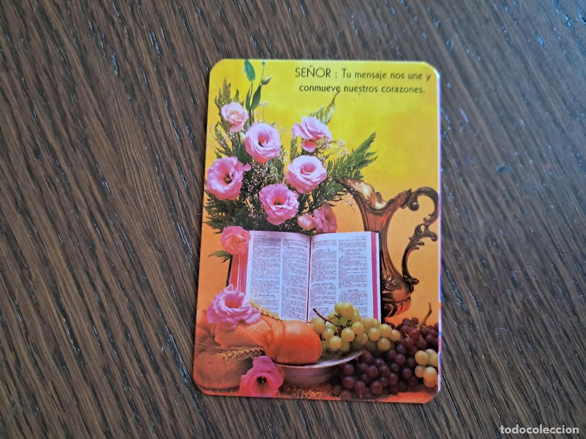 Coleccionismo Calendarios: calendario de publicidad de Per&uacute;, bodeg&oacute;n y biblia, religioso, con frase bonita, a&ntilde;o 2005