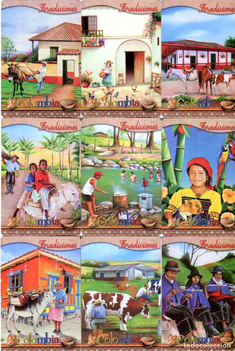 Colecionismo Calend&aacute;rios: 24 CALENDARIOS DE TRADICIONES DE COLOMBIA A&Ntilde;O 2016