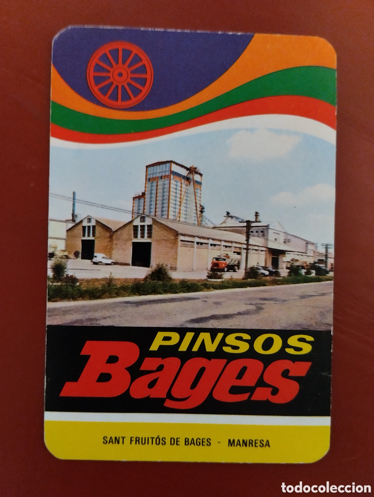 Coleccionismo Calendarios: Calendario Piensos Bages. Sant Fruit&oacute;s de Bages Manresa 1974
