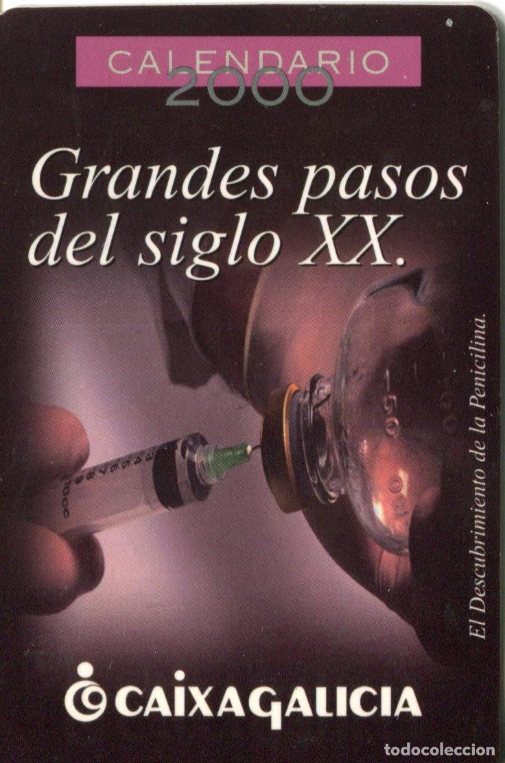 Coleccionismo calendarios: CALENDARIO DE BANCOS Y CAJAS CAIXAGALICIA CAIXA GALICIA A&Ntilde;O 2000