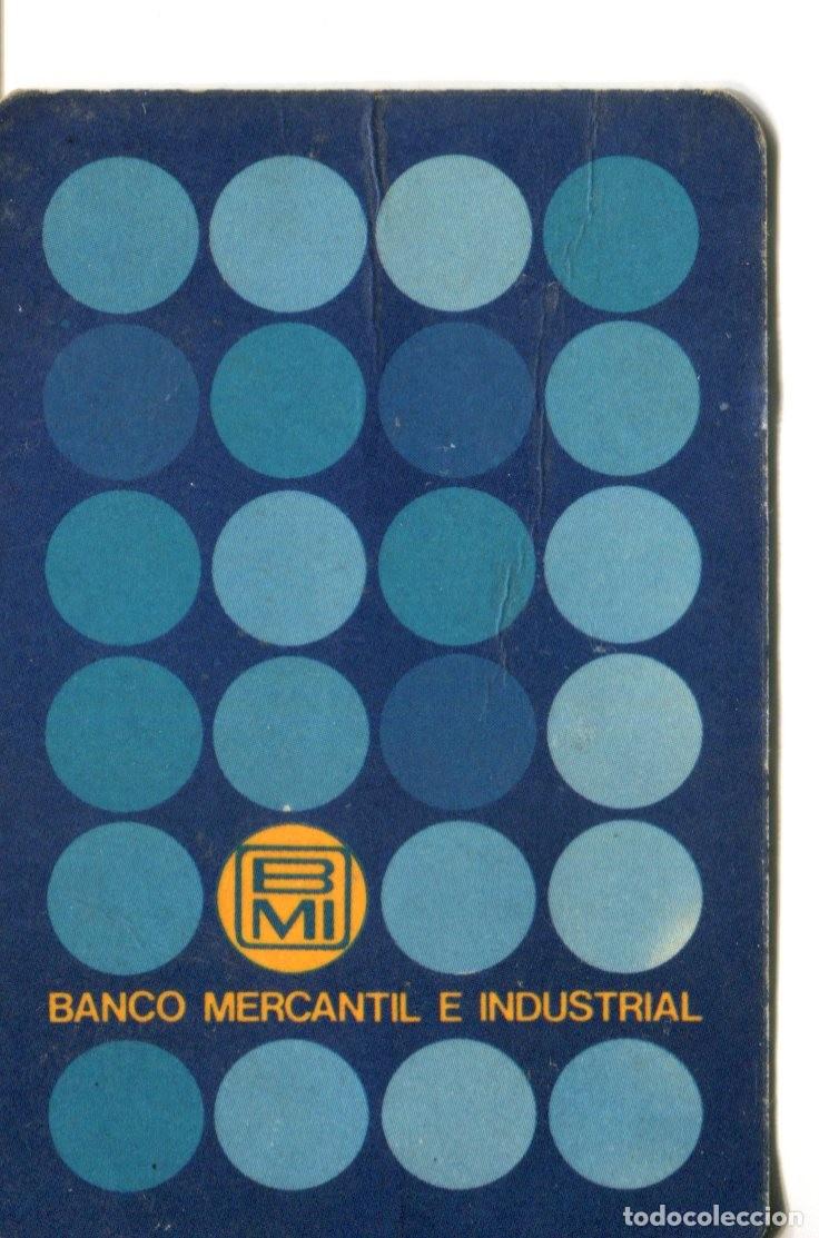 Coleccionismo calendarios: Calendario de Bolsillo - BMI - Banco mercantil Industrial - A&ntilde;o 1975