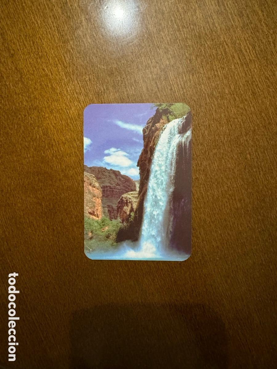 Coleccionismo Calendarios: Calendario paisaje cascada 1998