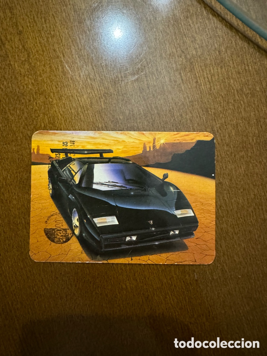 Coleccionismo calendarios: Calendario bolsillo coches 1996 - Foto 1