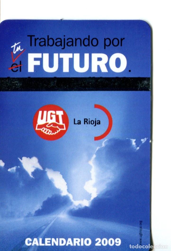 Collectionnisme Calendriers: Calendario sindicatos/pol&iacute;ticos, 2009 ( UGT LA RIOJA)