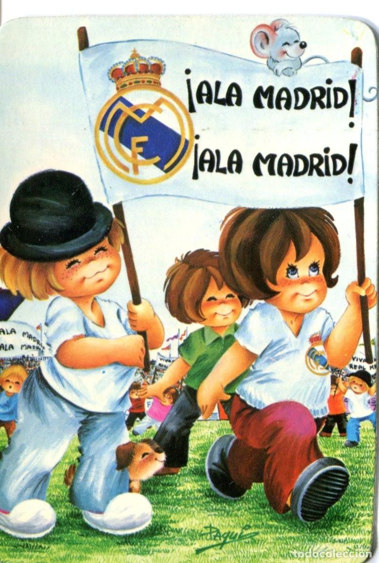 Coleccionismo calendarios: Calendario bolsillo - A&Ntilde;O 1978 - F&Uacute;TBOL REAL MADRID - DLB 267 - Bar Orense de Santurce