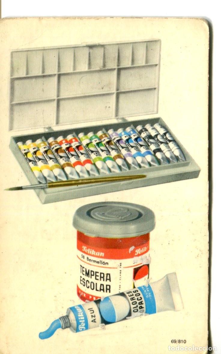 Coleccionismo Calendarios: Calendario PELIKAN. Colores Opacos Tempera Escolar A&ntilde;o 1973