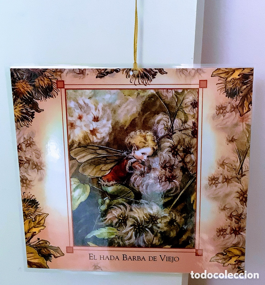 Coleccionismo calendarios: &ldquo;Hadas de las Flores&rdquo; plastificado para decorar - Foto 2