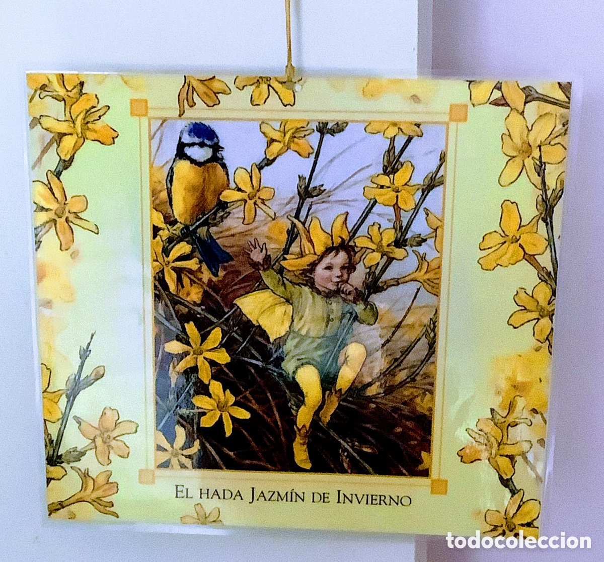 Coleccionismo calendarios: &ldquo;Hadas de las Flores&rdquo; plastificado para decorar - Foto 1