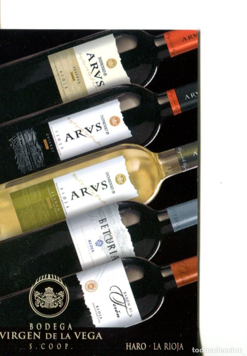 Coleccionismo calendarios: Calendario de bodega virgen de la vega de 2010 BEBIDAS
