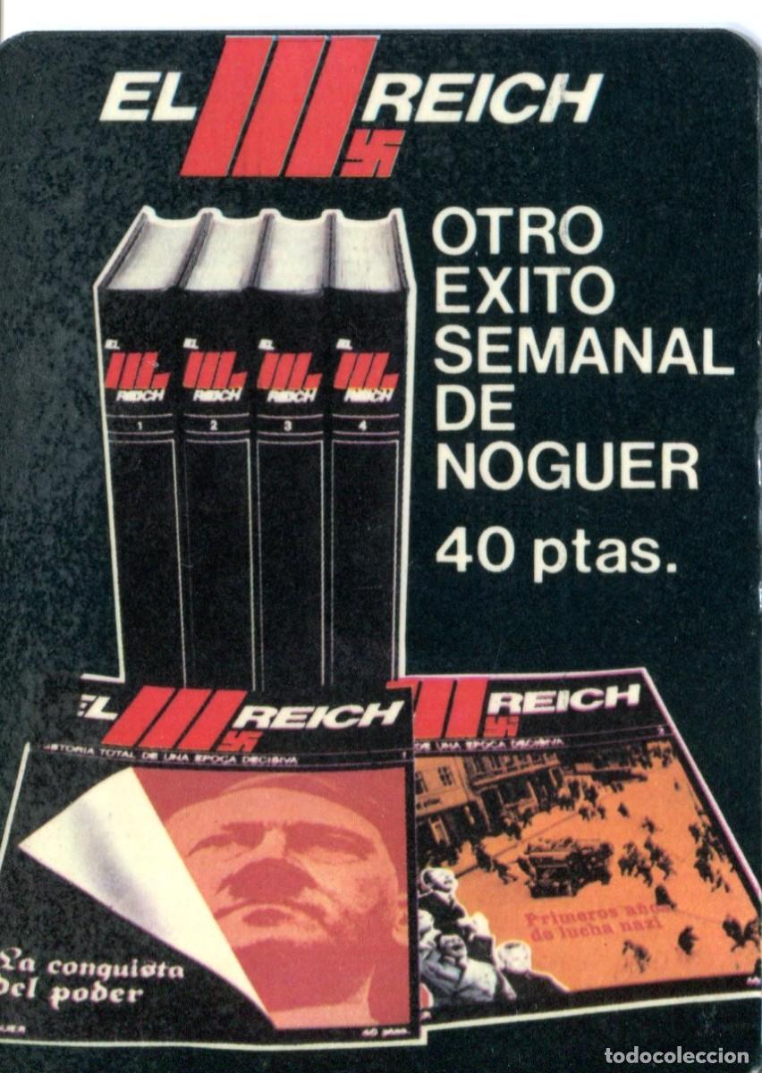 Collezionismo Calendari: Calendario POLITICO MILITAR. Biblioteca EL TERCER REICH ( Ed. NOGUER). 1975 Ver Fotos