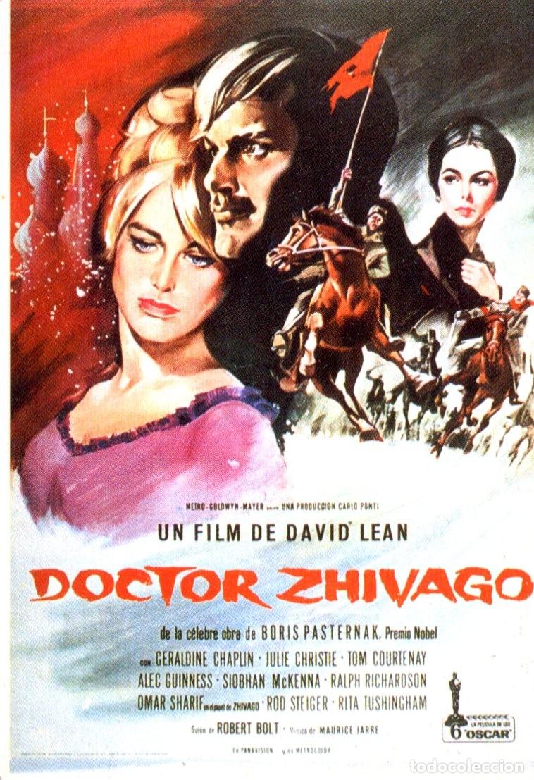 Coleccionismo Calendarios: Calendario bolsillo - PELICULA CINE FILM - DOCTOR ZHIVAGO - SERIE BO N&ordm; 5691 - A&ntilde;o 1993