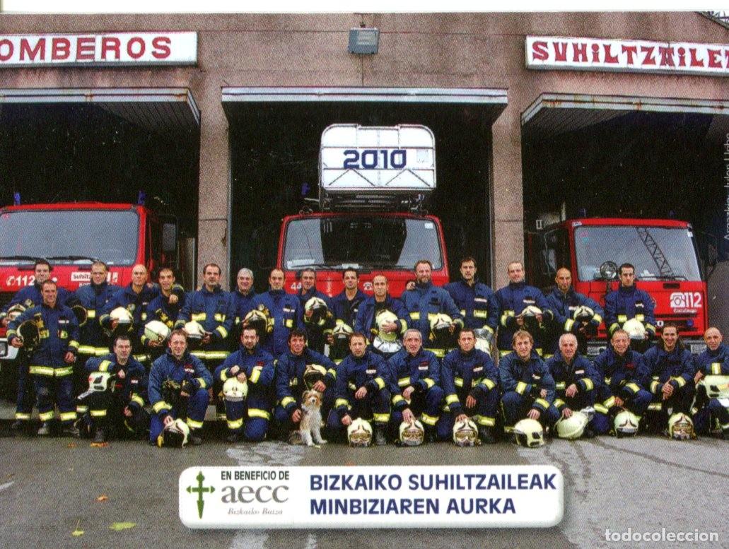 Collezionismo Calendari: BOMBEROS BIZKAIA - SALUD 2010 NUEVO. CALENDARIO DE BOLSILLO