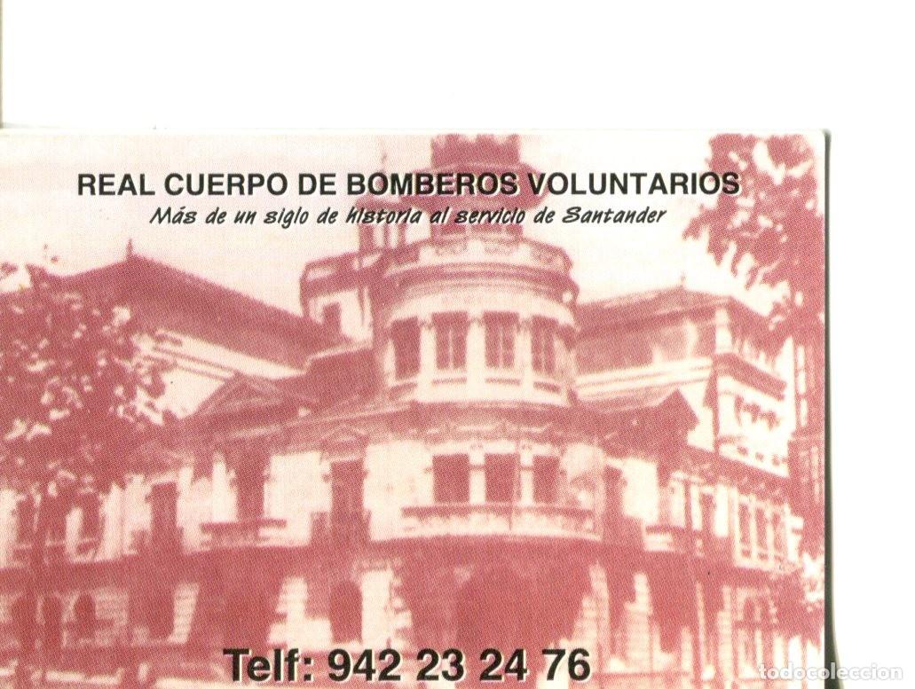 Coleccionismo calendarios: Calendario de publicidad 1999 REAL CUERPO DE BOMBEROS VOLUNTARIOS (SANTANDER)