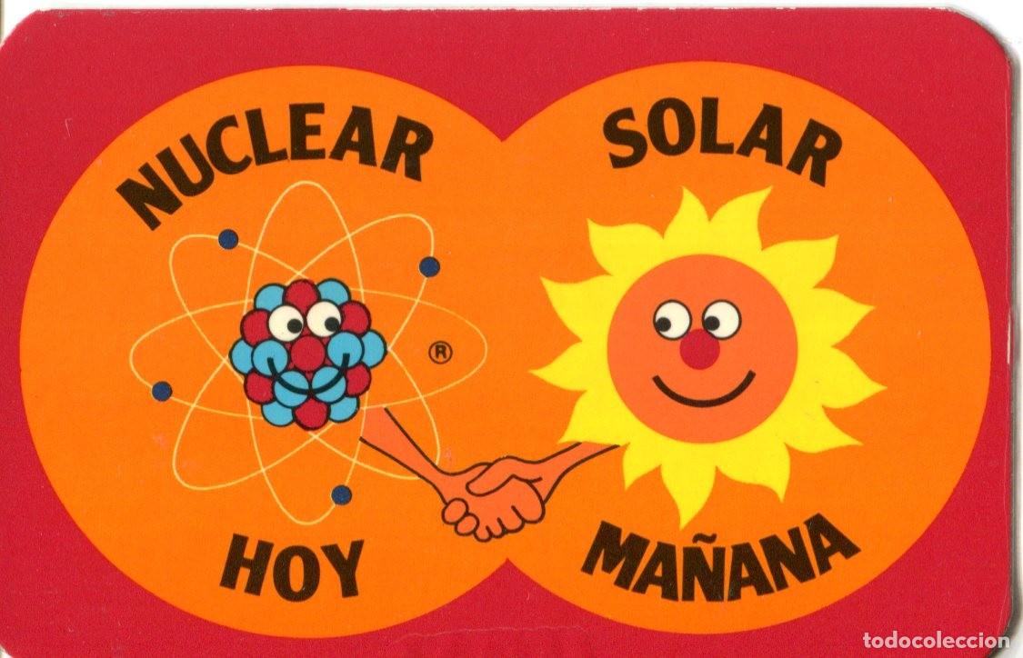 Collectables Calendars: CALENDARIO BOLSILLO POLITICO ECOLOGISTA. (&acute;NUCLEAR HOY, SOLAR MA&Ntilde;ANA&acute; IBERDUERO) 1981