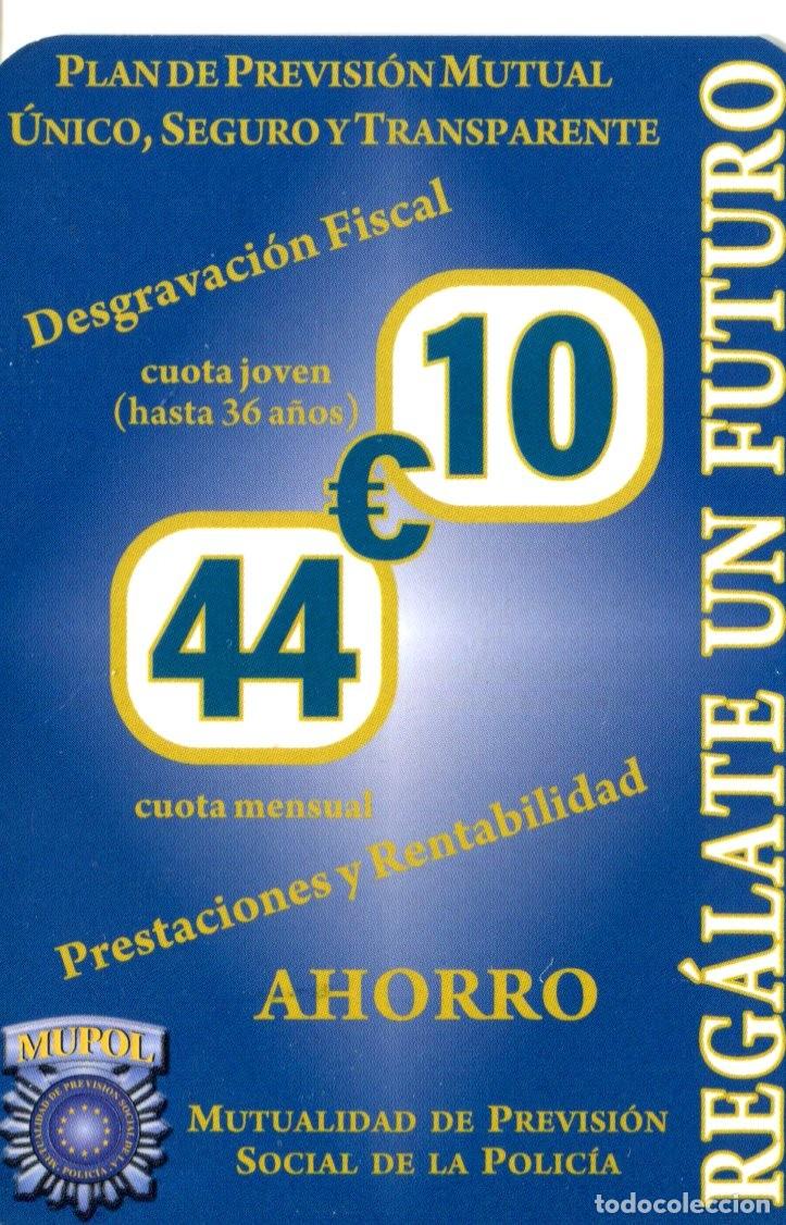 Coleccionismo calendarios: CALENDARIO DE BOLSILLO A&Ntilde;O 2011 SEGUROS - MUPOL - MUTUALIDAD DE LA PREVISI&Oacute;N SOCIAL DE LA POLIC&Iacute;A