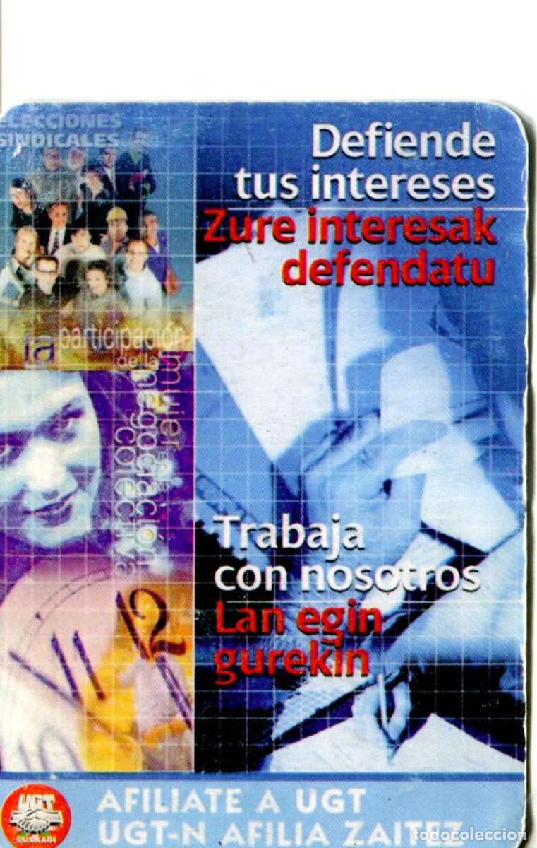 Collectables Calendars: CALENDARIO BOLSILLO POLITICO SINDICAL VASCO 2005 (UGT EUSKADI)