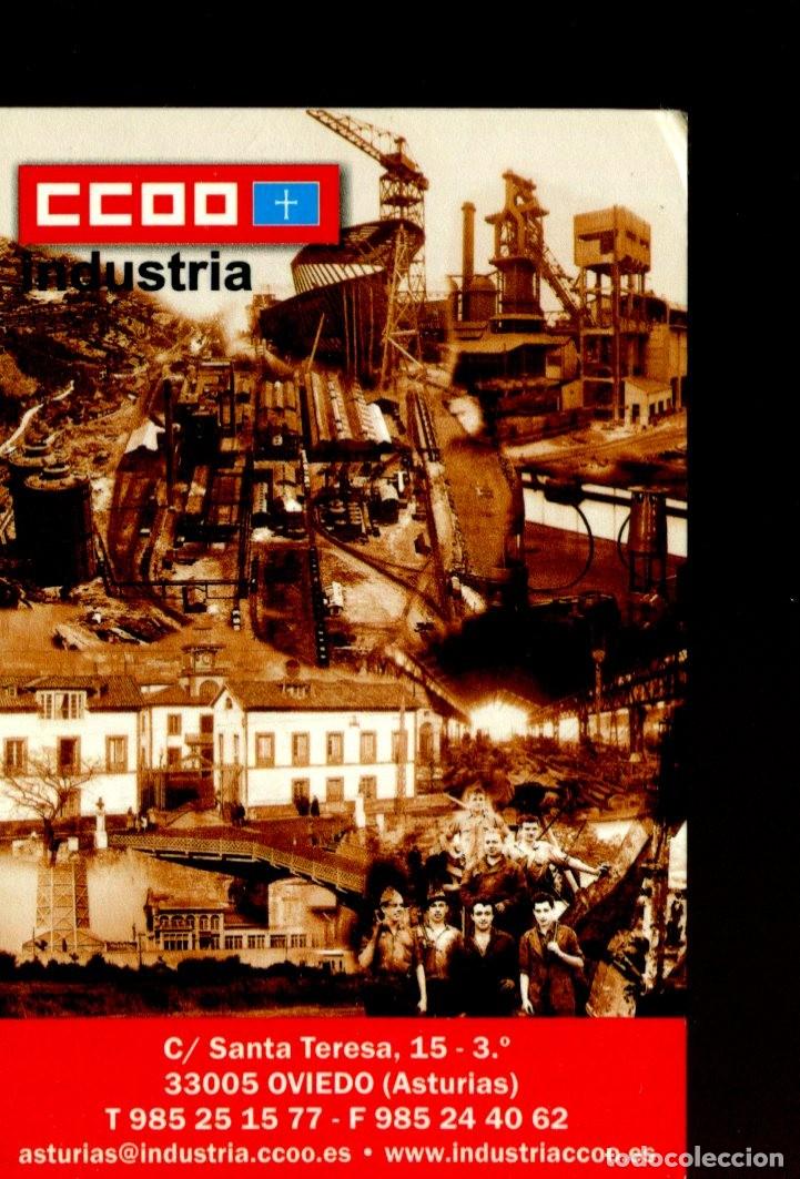 Collectables Calendars: CALENDARIO SINDICATOS-POLITICOS. CCOO INDUSTRIA ASTURIAS A&Ntilde;O 2015