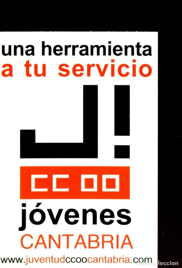 Collectables Calendars: CALENDARIO SINDICATOS-POLITICOS. CCOO SECRETARIA DE LA JUVENTUD DE CANTABRIA A&Ntilde;O 2009