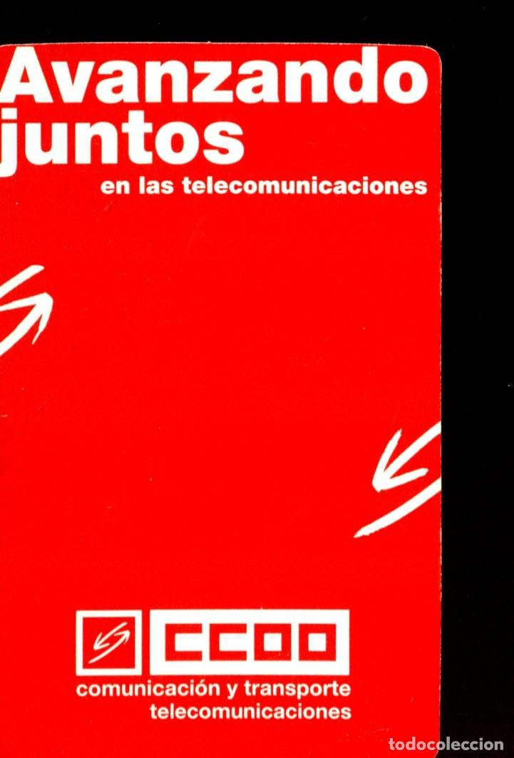 Collectables Calendars: CALENDARIO SINDICATOS-POLITICOS. CCOO COMUNICACION Y TRANSPORTE MADRID A&Ntilde;O 2009