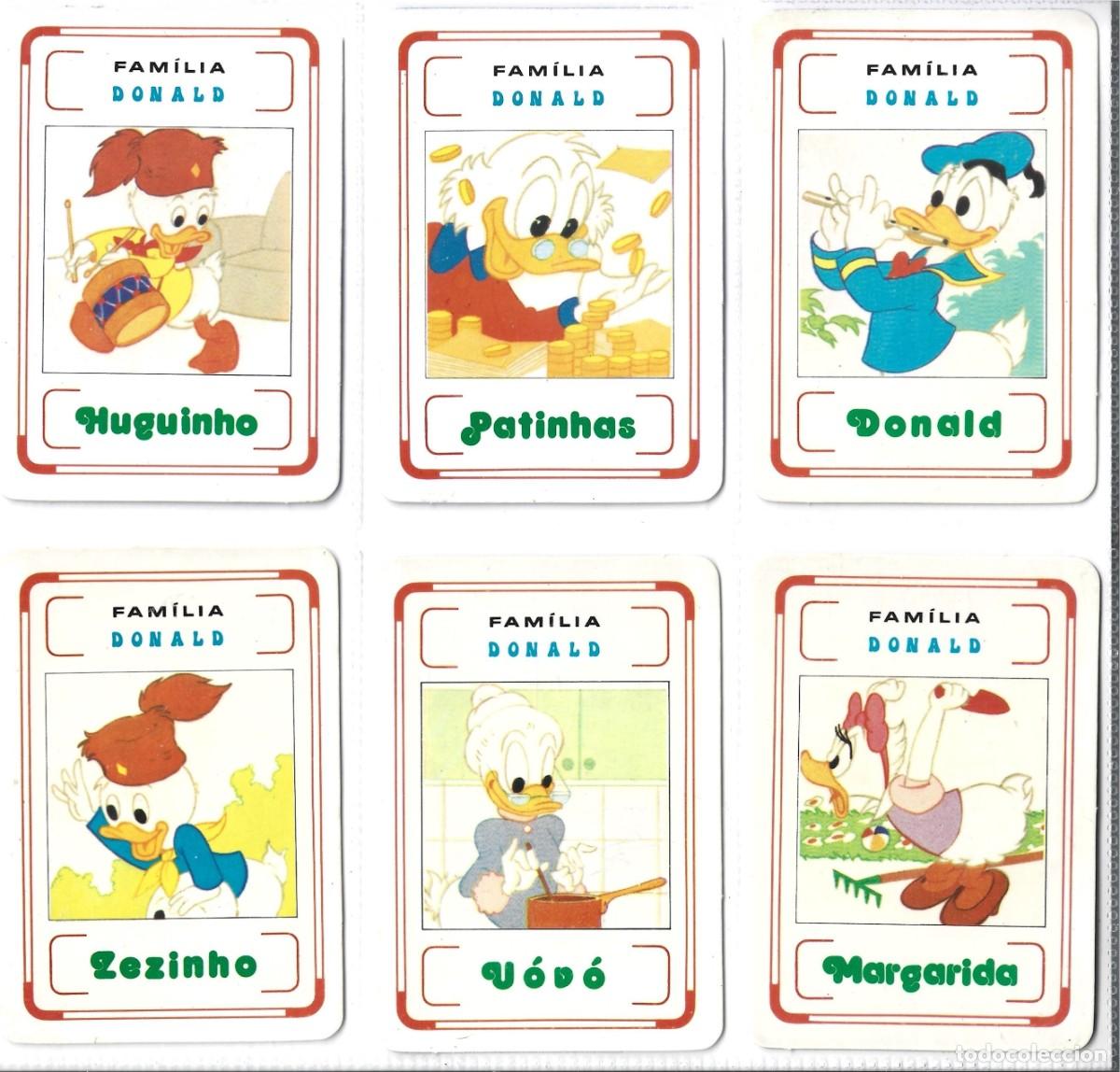 Coleccionismo calendarios: 6 Pocket Calendar, Donald Duck, Pato Donald , 1985 Collectible vintage collecting Portugal Complete