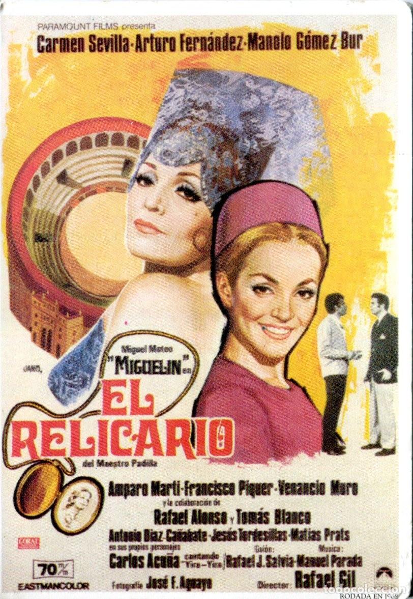 Coleccionismo Calendarios: CALENDARIO DE BOLSILLO . CINE. 2004. EL RELICARIO. CARMEN SEVILLA. CON PUBLICIDAD