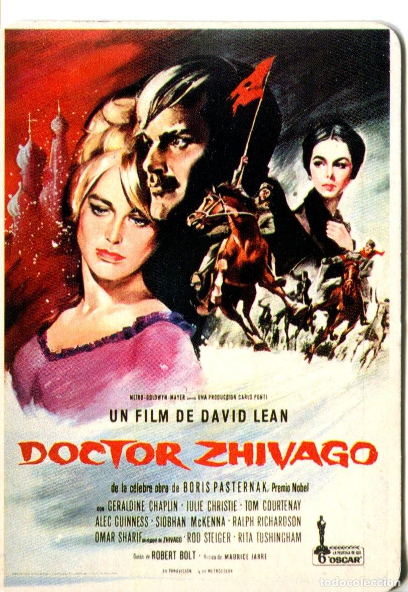 Coleccionismo Calendarios: calendario de serie de cine BO-5335, Doctor Zhivago a&ntilde;o 1989