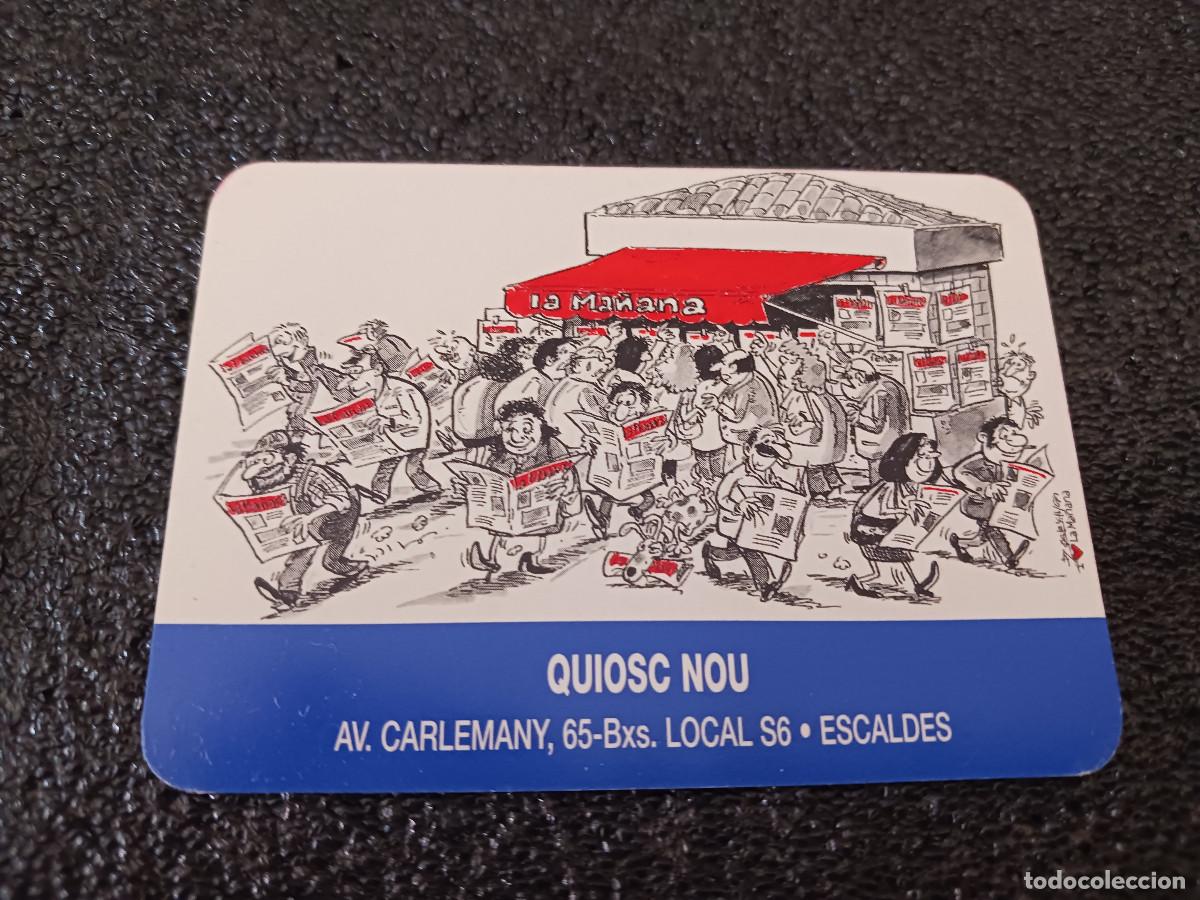 Coleccionismo Calendarios: CALENDARIO DE BOLSILLO A&Ntilde;O 2000 PERIODICO LA MA&Ntilde;ANA LLEIDA , quiosc nou, escaldes