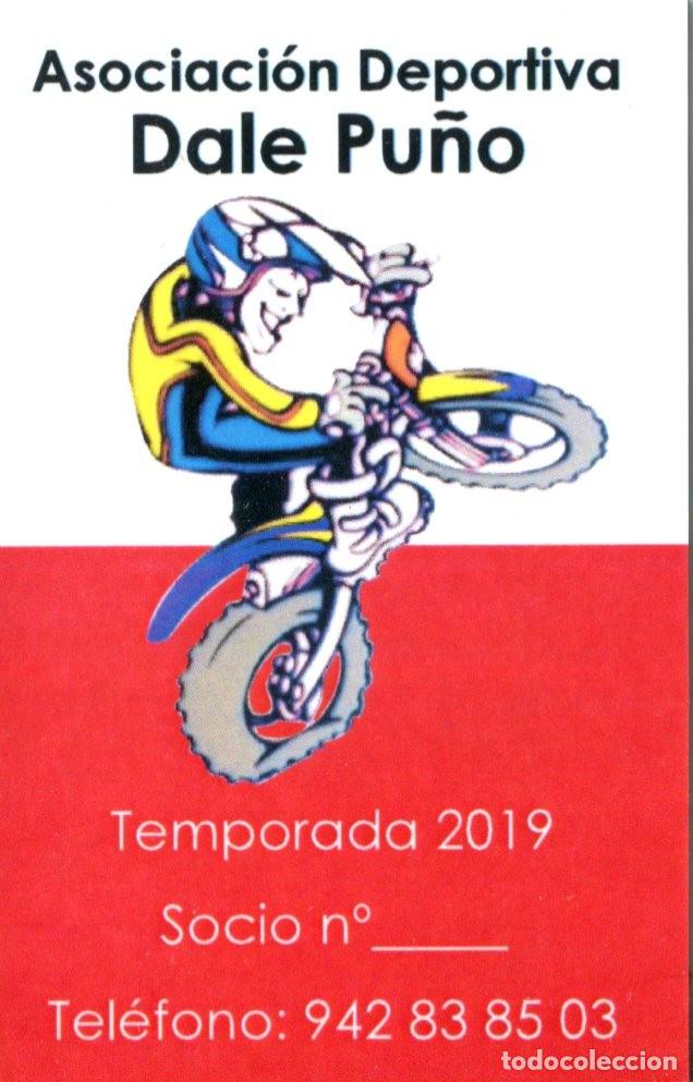 Coleccionismo calendarios: CALENDARIO ASOCIACION DEPORTIVA DALE PU&Ntilde;O A&Ntilde;O 2019 - MOTOCICLISMO MOTO DEPORTE