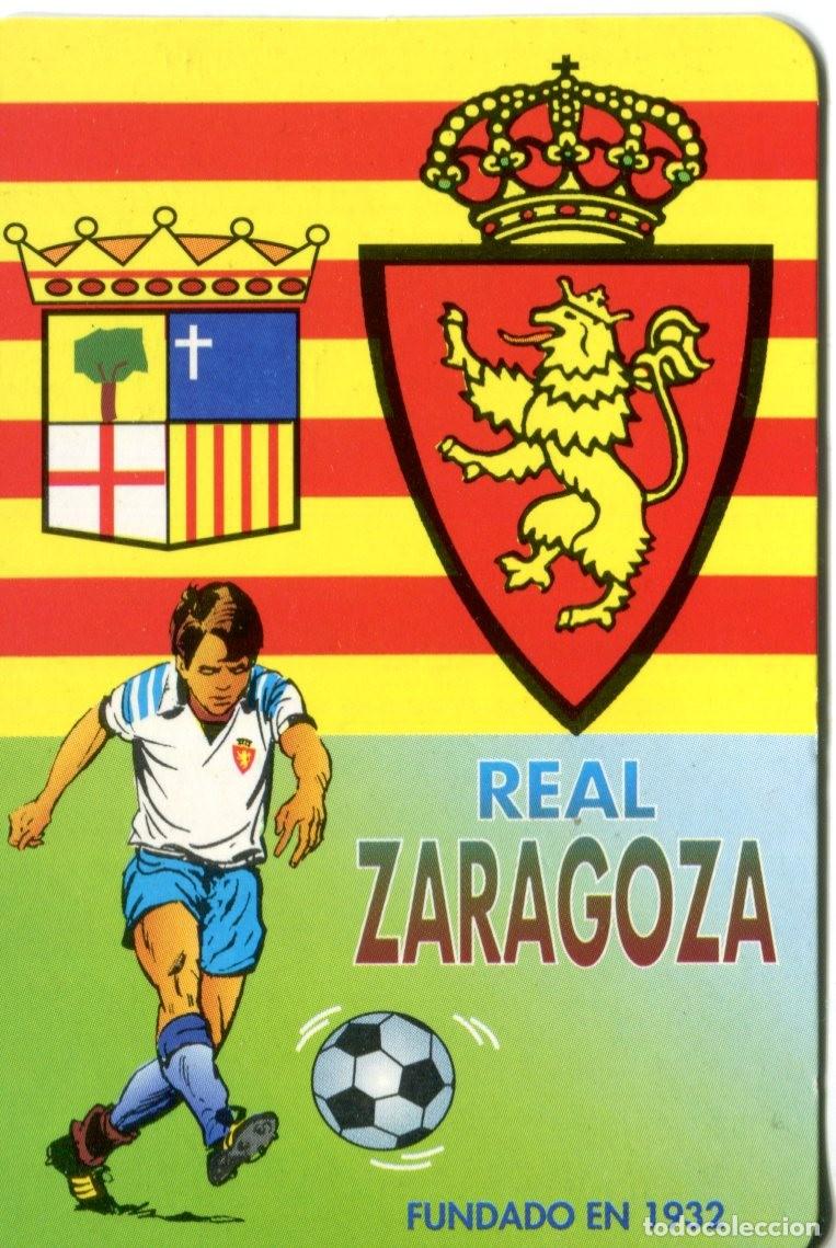 Coleccionismo calendarios: CALENDARIO FUTBOL ZARAGOZA A&Ntilde;O 1997 -