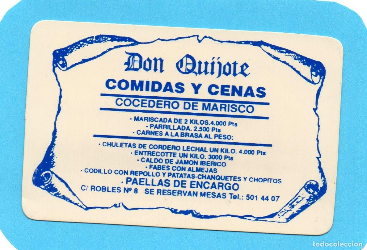Coleccionismo calendarios: Calendario de Publicidad 1992 - DON QUIJOTE
