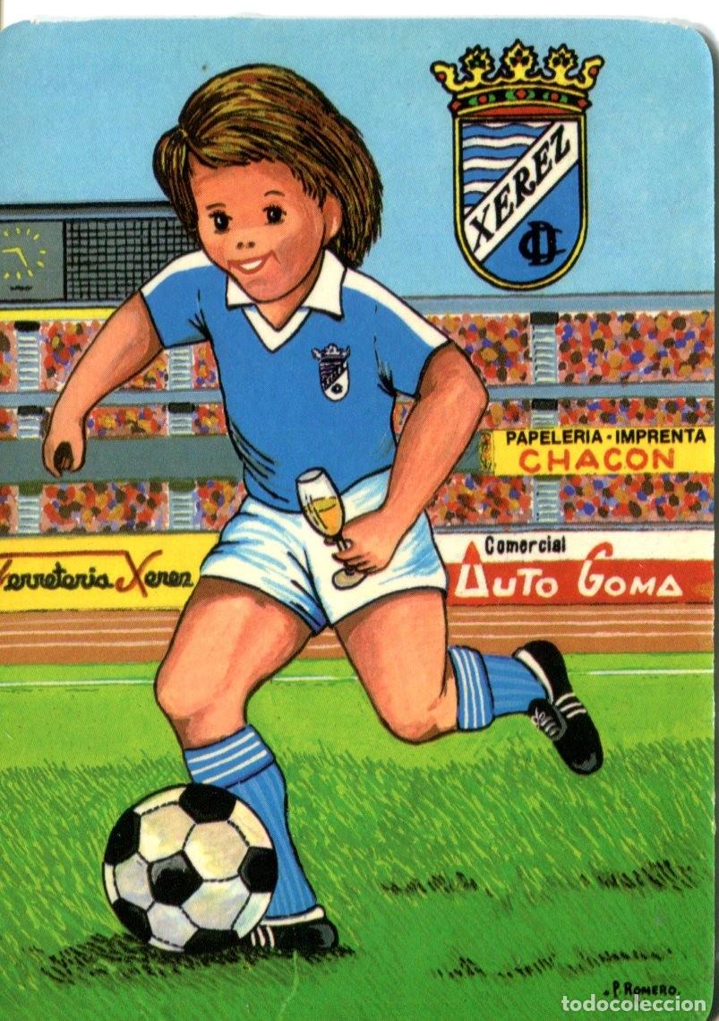 Collezionismo Calendari: CALENDARIO FUTBOL XEREZ A&Ntilde;O 1995