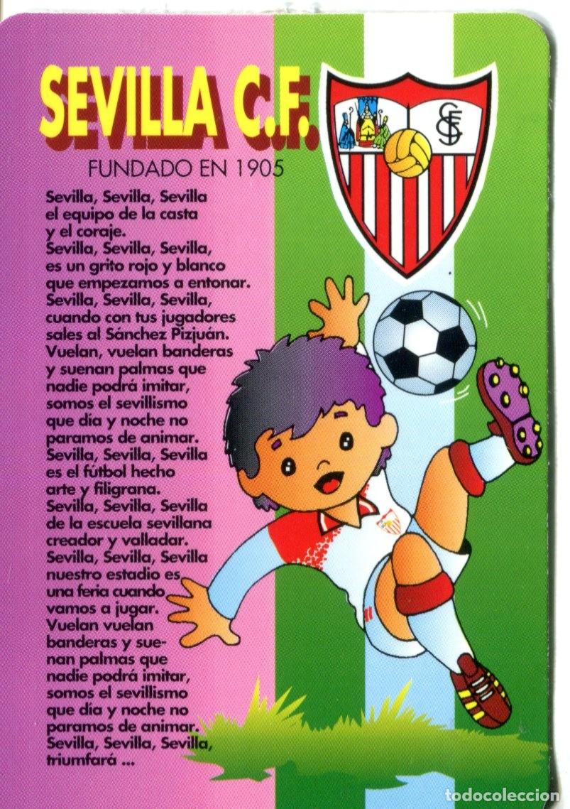 Coleccionismo calendarios: CALENDARIO FUTBOL SEVILLA A&Ntilde;O 1995