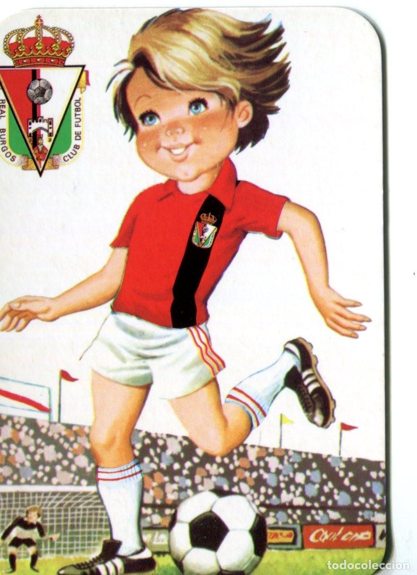 Coleccionismo calendarios: CALENDARIO FUTBOL BURGOS A&Ntilde;O 1992