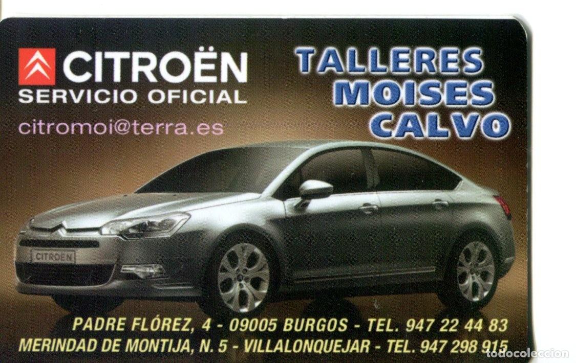 Coleccionismo Calendarios: CALENDARIO COCHE CITROEN 2009 - TALLERES MOISES CALVO