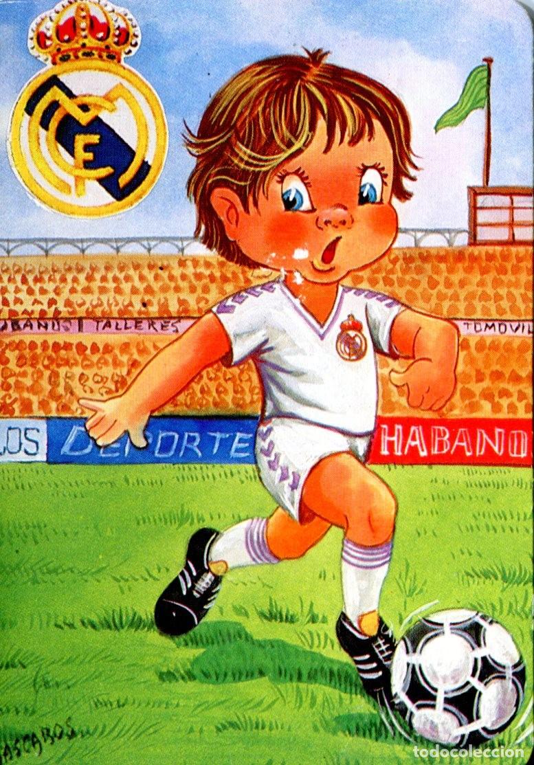 Coleccionismo calendarios: CALENDARIO FUTBOL 1996 - REAL MADRID. SERIE L 164