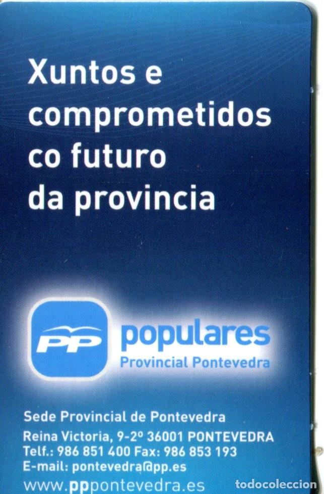 Collectionnisme Calendriers: CALENDARIO POLITICO 2014 - PARTIDO POPULAR. PROVINCIAL PONTEVEDRA