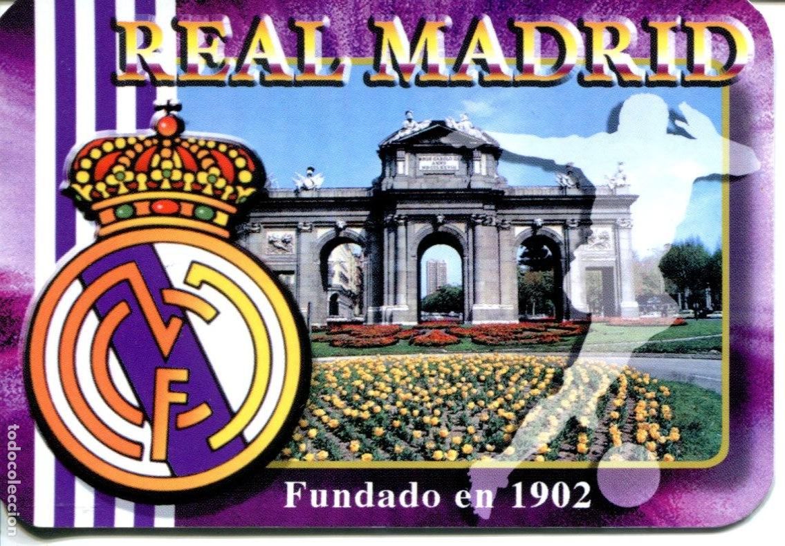 Coleccionismo calendarios: CALENDARIO DE F&Uacute;TBOL. REAL MADRID. SERIE EDIJAR. A&Ntilde;O 2007