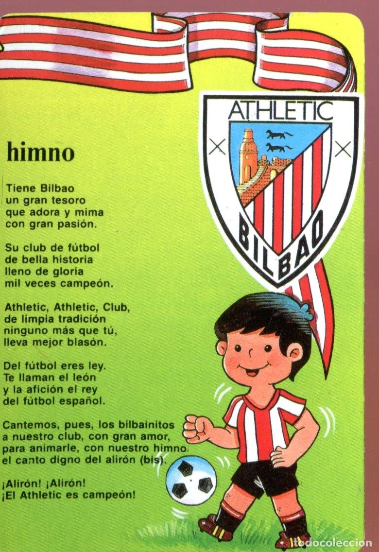 Coleccionismo calendarios: CALENDARIO DE F&Uacute;TBOL ATL&Eacute;TIC CLUB DE BILBAO A&Ntilde;O 1991