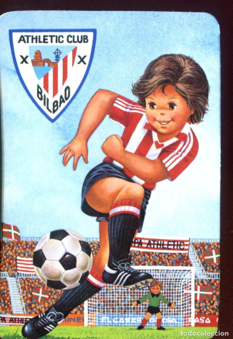 Coleccionismo calendarios: CALENDARIO FUTBOL ATHLETIC CLUB BILBAO, A&Ntilde;O 1986, SERIE BO, DEPORTES, CON PUBLICIDAD