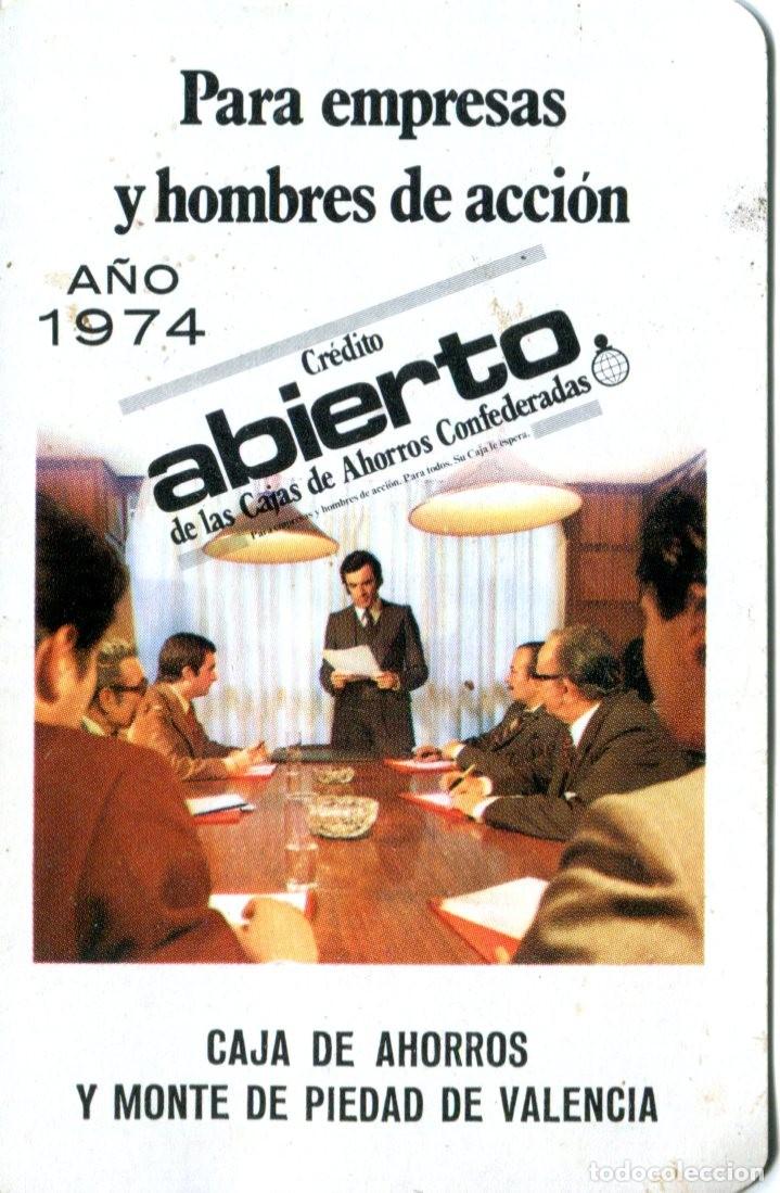 Coleccionismo calendarios: Calendario Fournier. Caja Ahorros Monte Piedad Valencia. A&ntilde;o 1974.