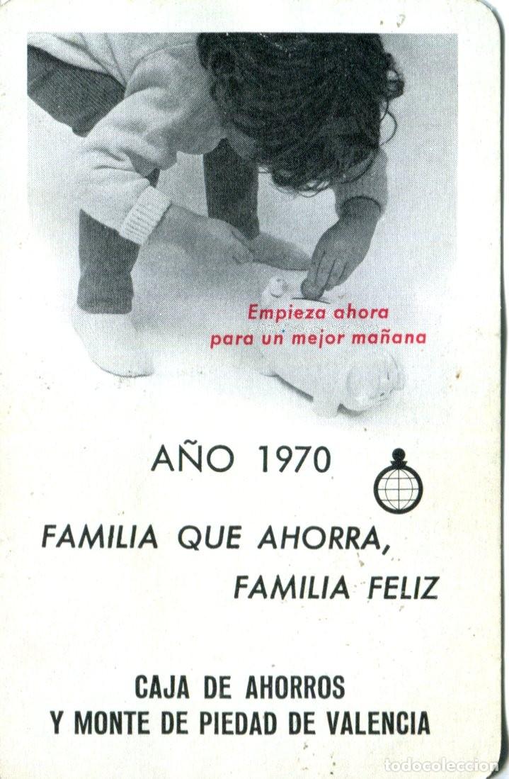 Coleccionismo calendarios: CALENDARIO FOURNIER , CAJA DE AHORROS DE VALENCIA , 1970 FOURNIER