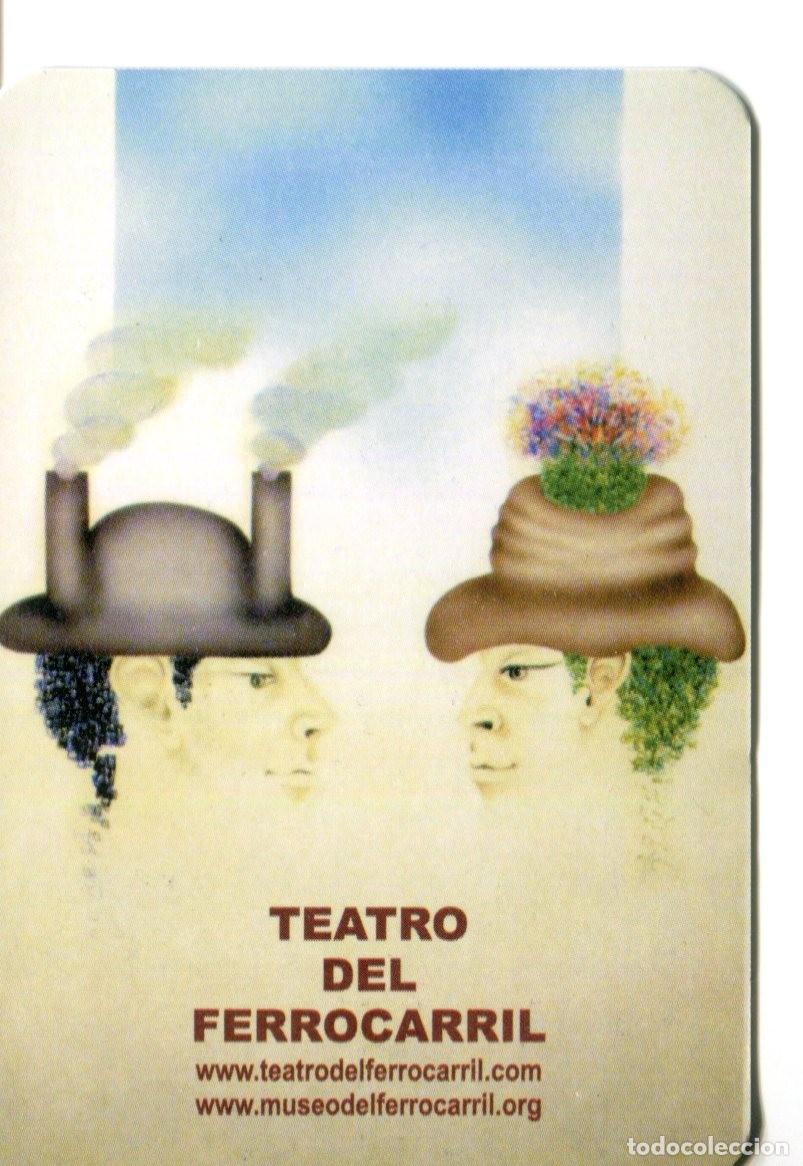 Coleccionismo calendarios: CALENDARIO TEATRO DEL FERROCARRIL - TRENES - TRANSPORTE A&Ntilde;O 2015