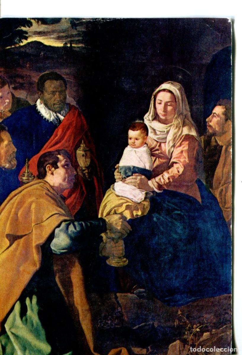 Coleccionismo Calendarios: Calendario 1972. Hospital de San Juan de Dios. Barcelona. Adoraci&oacute;n de los Magos (vel&aacute;zquez)