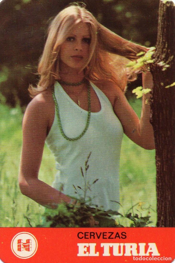 Coleccionismo Calendarios: Calendario de Chicas - Publicidad 1974 - CERVEZAS EL TURIA