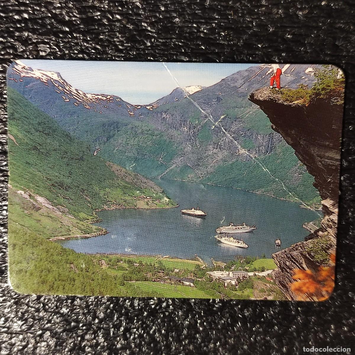 Coleccionismo Calendarios: CALENDARIOS PAISAJE . FIORDO FLYDALS DE NORUEGA *1992 ** T3