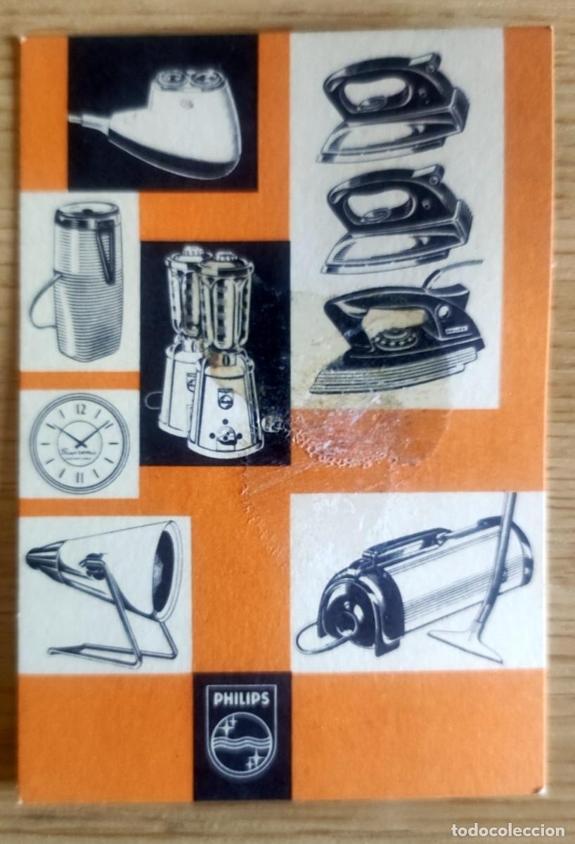 Coleccionismo Calendarios: TARIFAS PHILIPS ELECTRODOMESTICOS FORMATO CALENDARIO