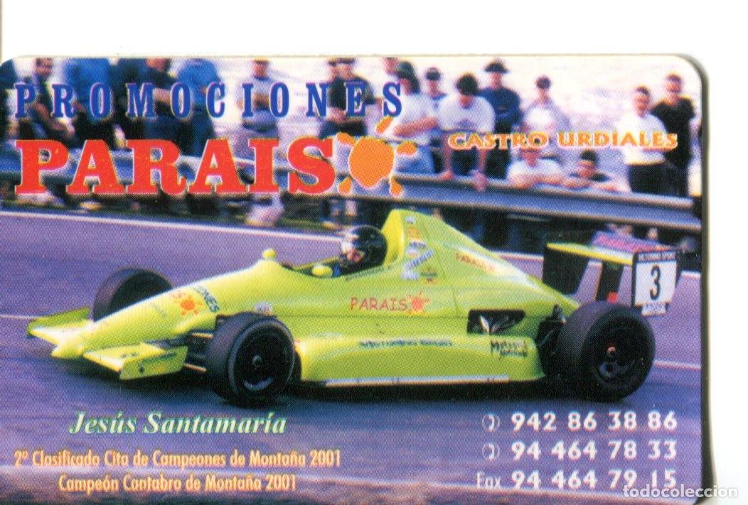 Coleccionismo calendarios: CALENDARIO COCHE- 2002 - JES&Uacute;S SANTAMAR&Iacute;A - PROMOCIONES PARAISO - CASTRO URDIALES